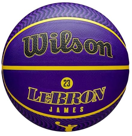 Wilson NBA Player Icon Outdoor Basketbal - Lebron