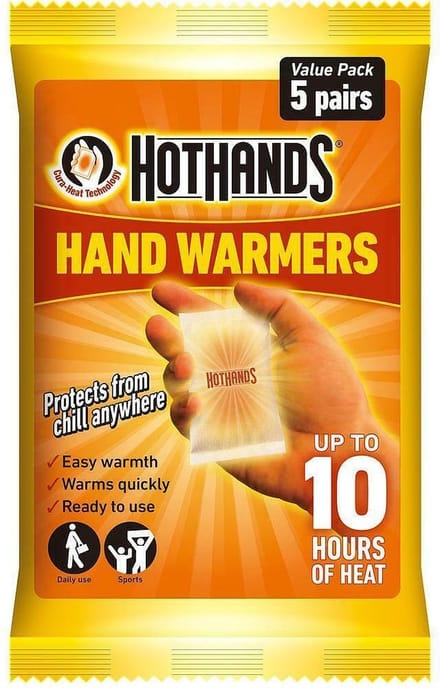 HotHands Handwarmer (Pakket van 5) (Wit)