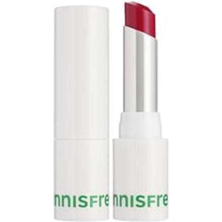 innisfree - Dewy Glowy Lipstick - 7 Colors #5 Poppy Red