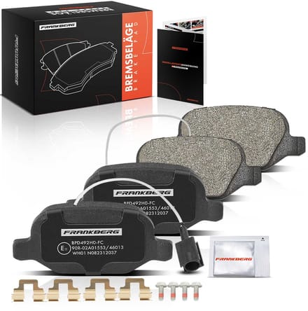 Frankberg 4x Remblokken Achteras voor Alfa Romeo