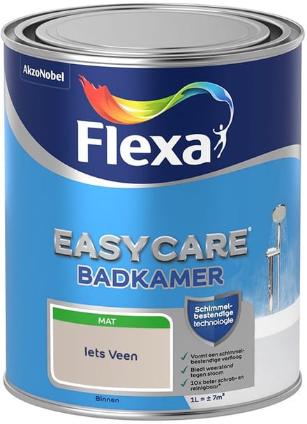 Flexa - Easycare Badkamer - Iets Veen - Mengverf - 1 L