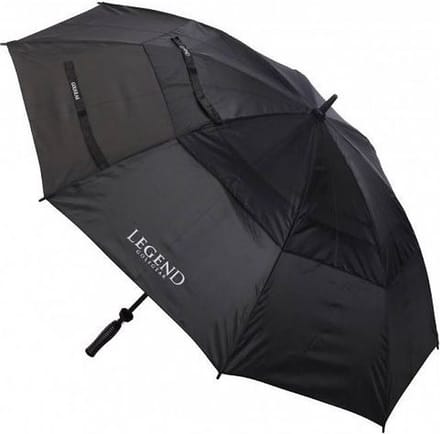 Legend Double Canopy Golfparaplu - Zwart