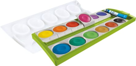 Pelikan dekverfdoos 735/K12G groen 12 kleuren