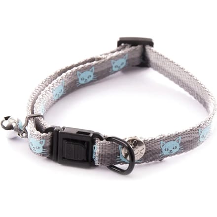 Nylon kattenhalsband met snorharen Martin Sellier