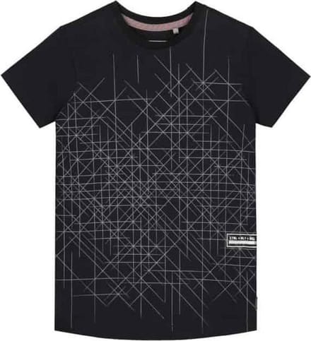 LEVV shirt Garvin zwart voor jongens - maat 86