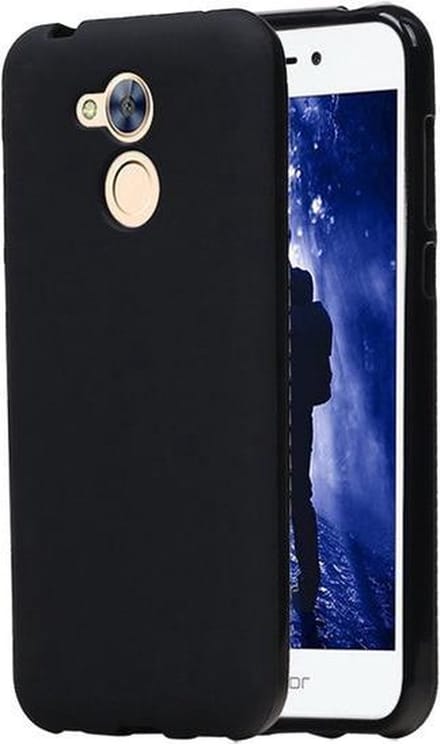 BestCases.nl Huawei Honor 6A TPU back case hoesje Zwart