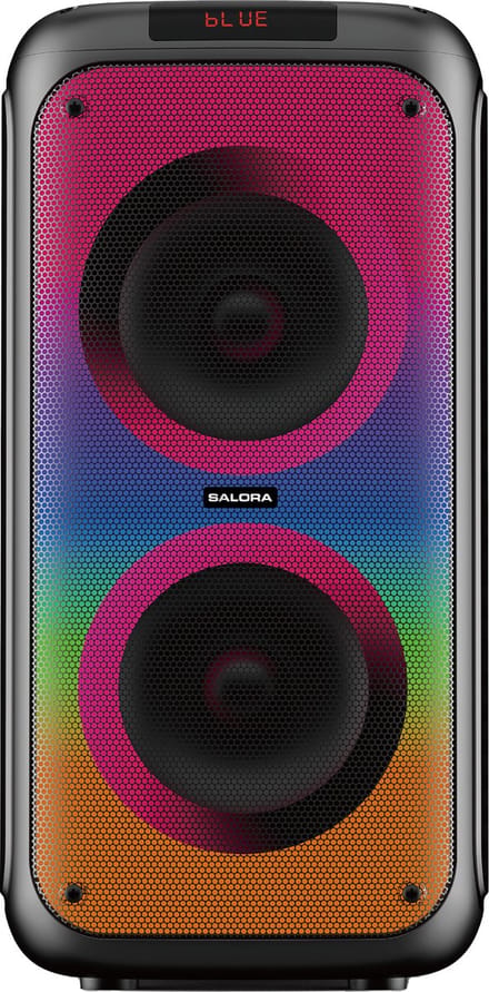 Salora PartySpeaker M1 - Partybox - Discolichten - Partybox bluetooth - Speaker