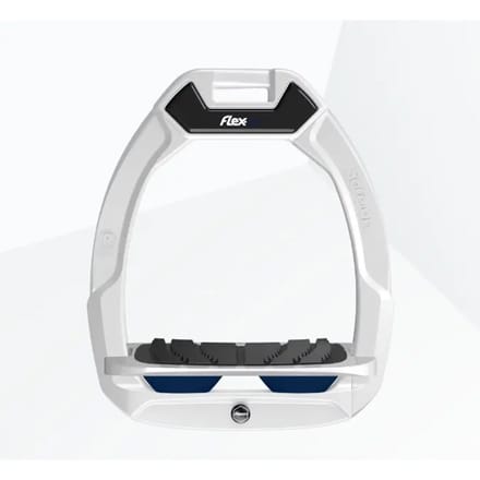 Veiligheidsstijgbeugels Rijdend Incline Grip Wit/Grijs/Marine Flex-On Safe-On