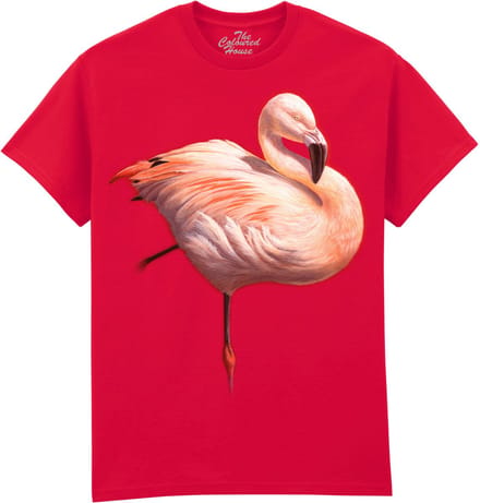 Flame Flamingo The Coloured House T-shirt S