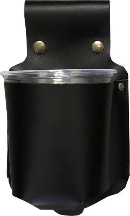 Xapron leren water holder - kleur Black (zwart)