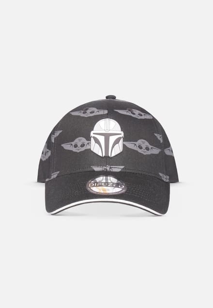 Star Wars - The Mandalorian Snapback Pet - Zwart