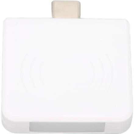 R65 voor RFID Smartcardlezer Type C Telefoon OTG Kaartlezer 125Khz13.56Mhz IDIC Lezer white