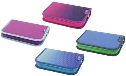 Herlitz leerlingenetui, 25-delig, assorti kleuren.