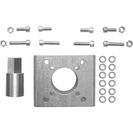 Montage-/adapterset SY4/5/6 Vierkant 22X22 mm naar vierkant 17X17 mm