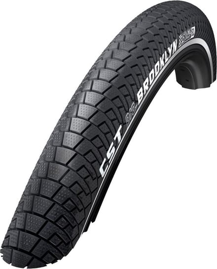 Buitenband CST Brooklyn Pro 26 x 2.40" / 62-559mm - zwart met reflectie