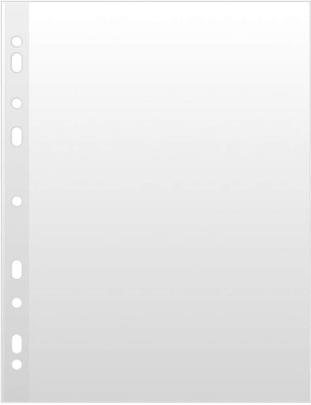 1752100PL-00 brochurehoezen, PP, A5, glashelder, 50μm, 100 stuks