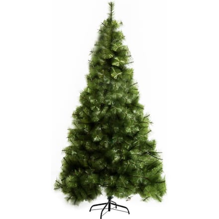 Homcom Kunstkerstboom 210 cm kunstkerstboom met 505 spikes kerstboom