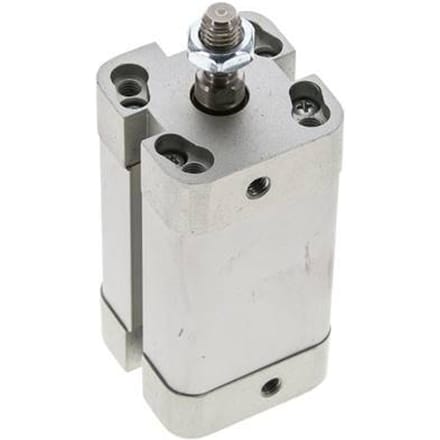 ISO 21287 Compacte Dubbelwerkende Cilinder 25-37mm - Magnetisch - Mannelijke Stang