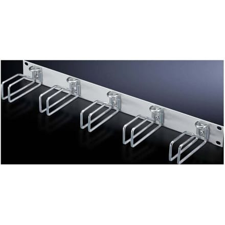 Rittal 7257.035 19 inch Kabelgeleiding voor patchkast 1 HE Grijs