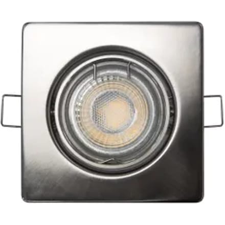 Sencys Inbouwspot Geborsteld Staal Gu10 4,3w