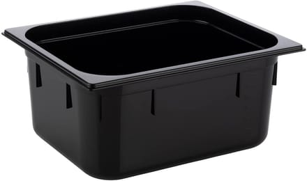 APS Gastronormbak - GN Bak - Polycarbonaat - Zwart - 8,9 Liter - Vaatwasserbestendig