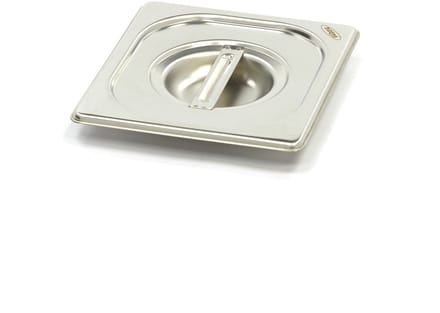 Gastronorm Deksel - 1/6 GN - RVS