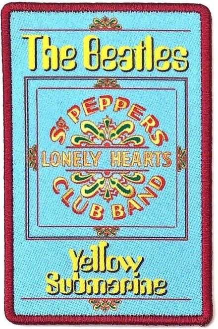 The Beatles - Yellow Submarine Lonely Hearts Patch - Multicolours