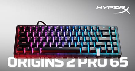 HyperX Origins 2 Pro 65% layout Gaming keyboard - Magnetic linear switches- zwart- RGB per Key