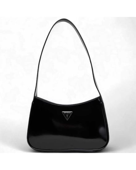 GUESS schoudertas Arnela Top Zip Shoulder Bag Black zwart