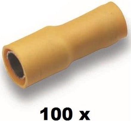 Cimco rondstekerhuls geisoleerd 4-6mm2 zak 100