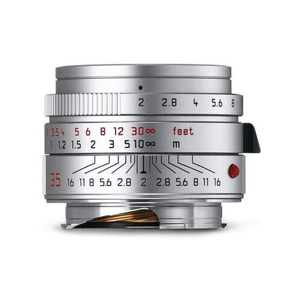 35mm f/2.0 Summicron-M ASPH.  zilver geanodiseerd Leica M