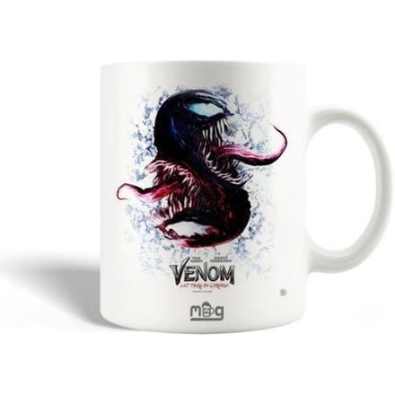 Mug en Céramique - Venom - Let There Be Carnage - 30cl - Compatible Lave-Vaisselle - Blanc