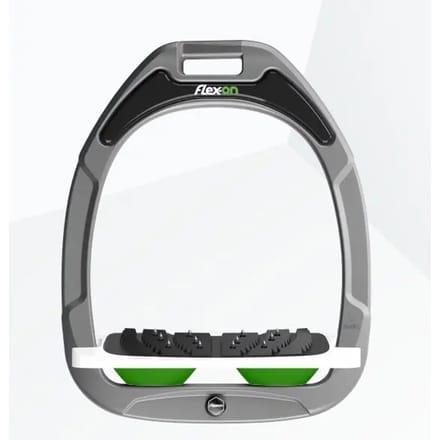 Gemonteerde Ultra Grip Aluminium/Wit/Groen Flex-On Green Composite
