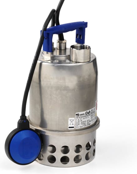 Ebara Best One FOX A – Dompelpomp RVS – 380W – 10.200 l/u – Opvoerhoogte 9m – met standaard vlotter