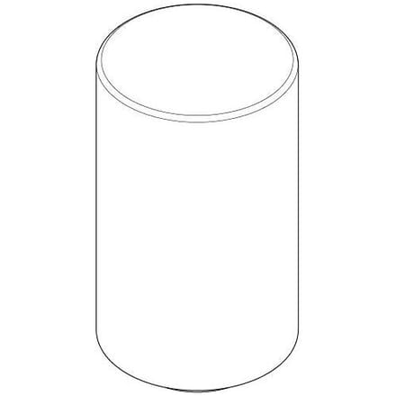 Dornbracht Tara replacement glass for mirror light 08900300383