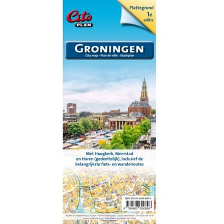 Citoplan Stadsplattegrond Groningen - Citoplan - Citoplan