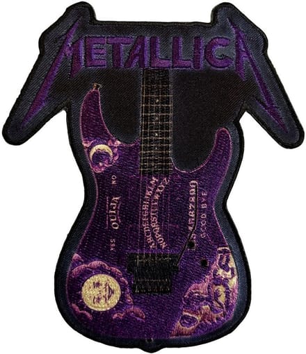 Metallica Kirk Purple Ouija Guitar - Patch
