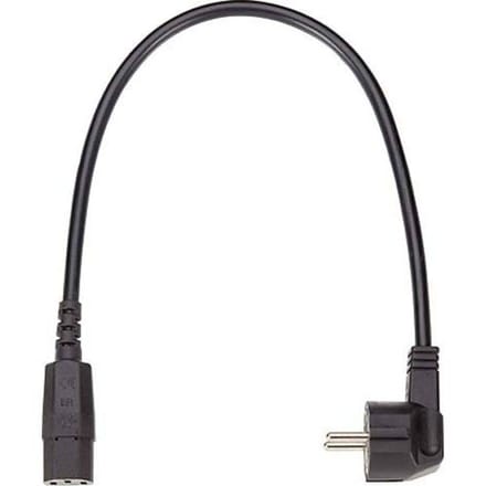 Bachmann 356.1723 Stroom Aansluitkabel Zwart 1.50 m Met aardedraad