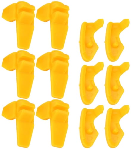 Tire Changer Plastic Insert - 6 Pairs Tire Machine Mount Disassemble Duck Heads Inserts - Rim Protector voor Tire Changer Machine