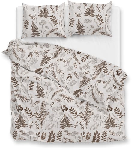 Zohome Autunno Dekbedovertrek - Extra breed - 260x200/220 cm - Natural