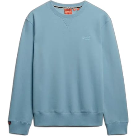 Superdry Essential Logo Crew Sweatshirt Blue Grootte: Xxl