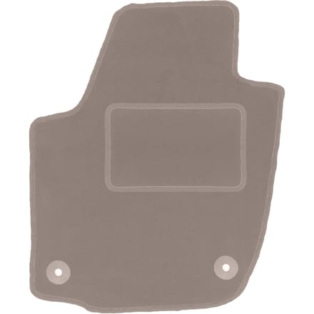 Beige bestuurdersmat voor: Skoda Roomster combivan (2006-2015)