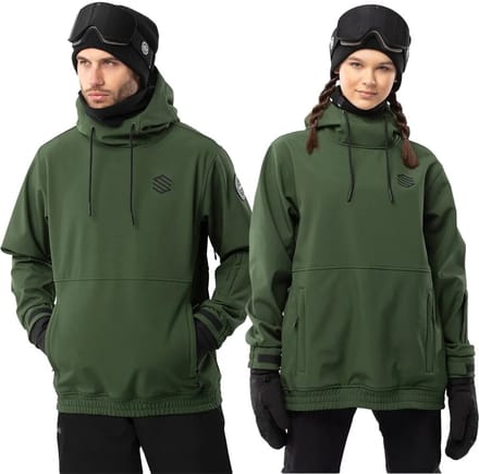 Siroko W1 Kilimanjaro Softshelljack Groen M
