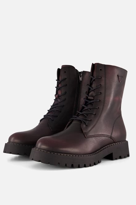 Cellini Veterboots rood Leer - Maat 39