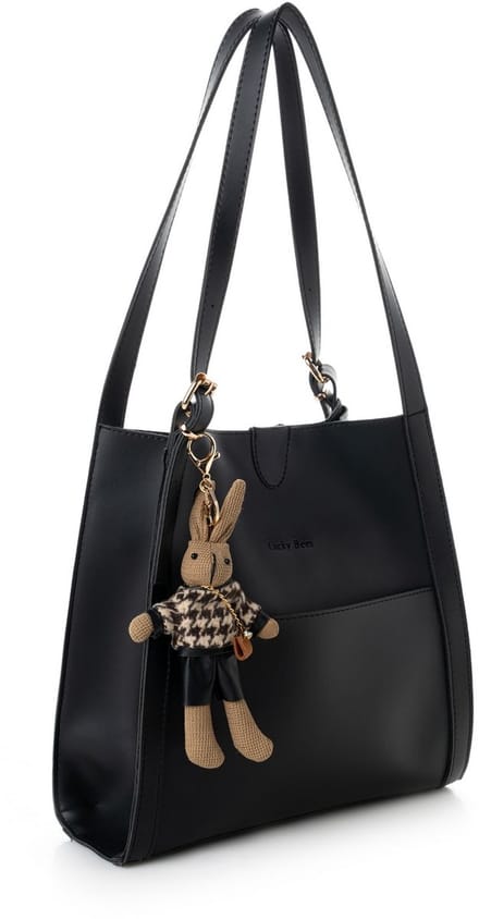 Asir - Tote-tas - Zwart - 28 x 10 x 31 cm
