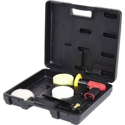 KS TOOLS 1/4" Mini-persluchtpolijstmachine set 5-delig - 515.5120