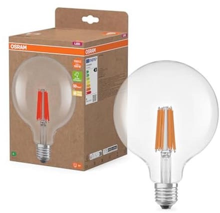 Mini-kaarsvorm LED-lamp E14 1,2W 255lm 4000K Koud Wit Filament