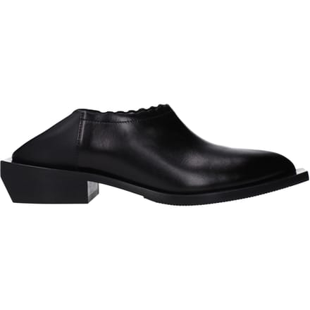 Moschino Shootie Cuban Heel Black Größe: 36 | Pantoletten Outlet | Damen | Schwarz