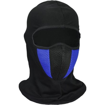 Masque intégral Masque de ski Cache-cou rafraîchissant d'été Protection UV Moto Activités de course Écharpe Capuche tactique pour homme/femme Utilisation pratique