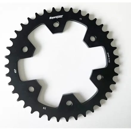 Moto aluminium kroon Supersprox 525 RAL-497:39